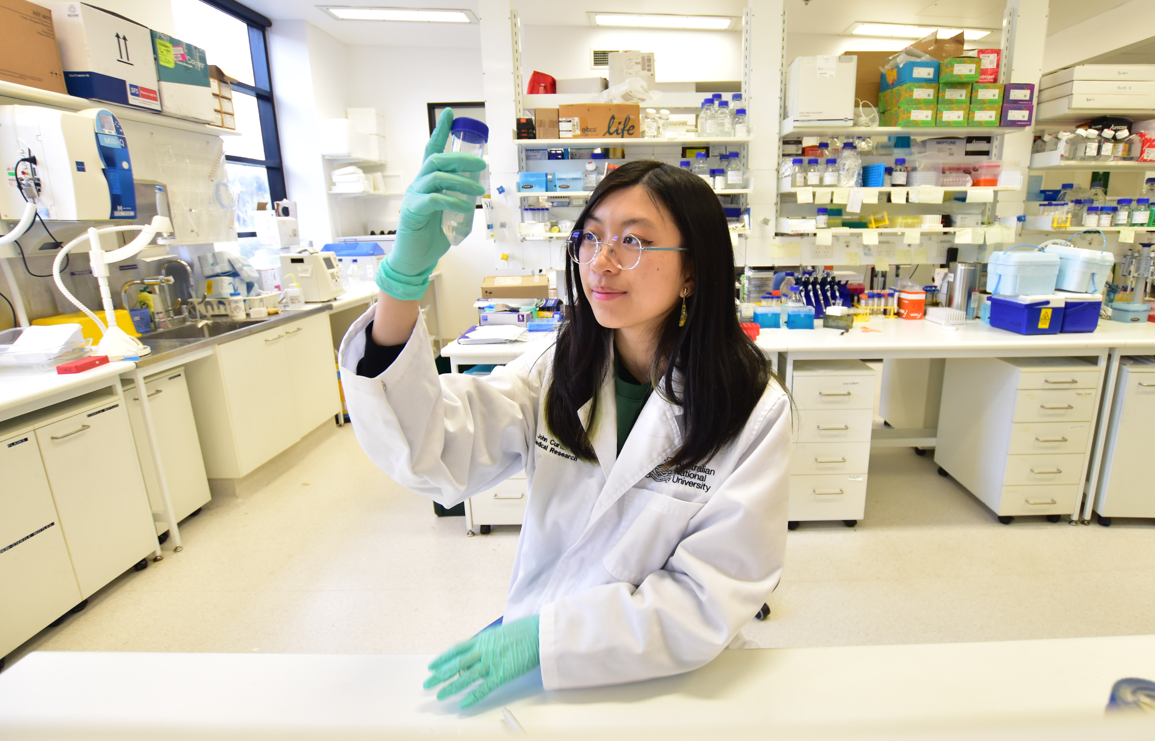 Jin Si Lam at ANU in Canberra, ACT.