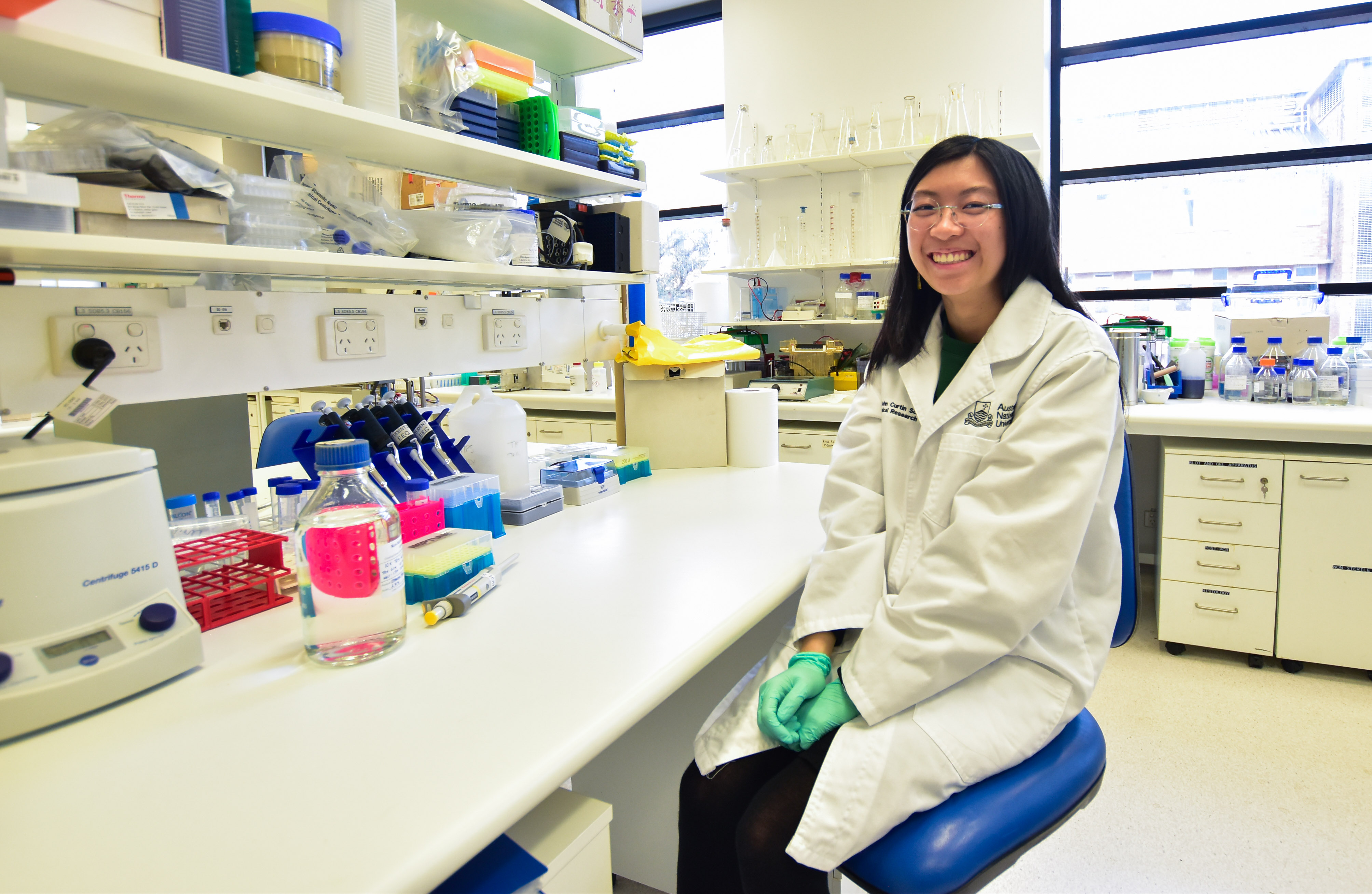 Jin Si Lam at ANU in Canberra, ACT.