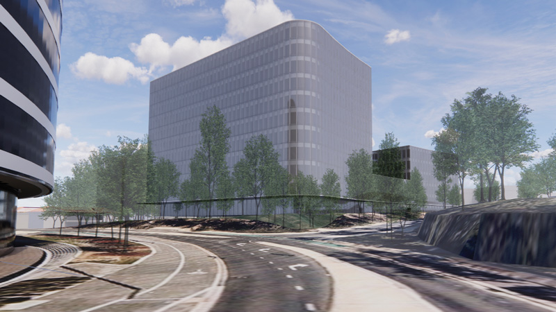 Artist's impression of the new ANU health precinct. Image: ANU