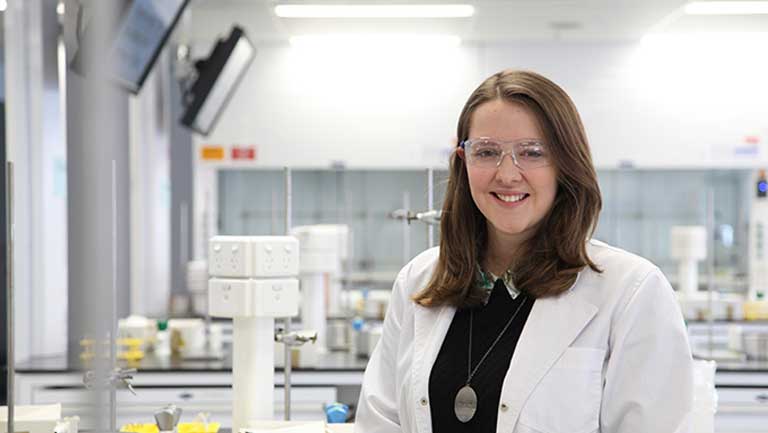 Intern Jessica Cregan at The Canberra Hospital