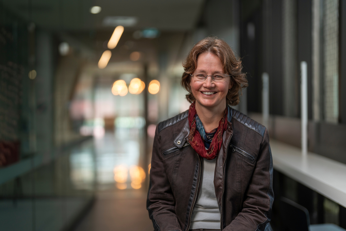 Professor Kylie Catchpole. Photo: Jamie Kidston/ANU A smiling woman