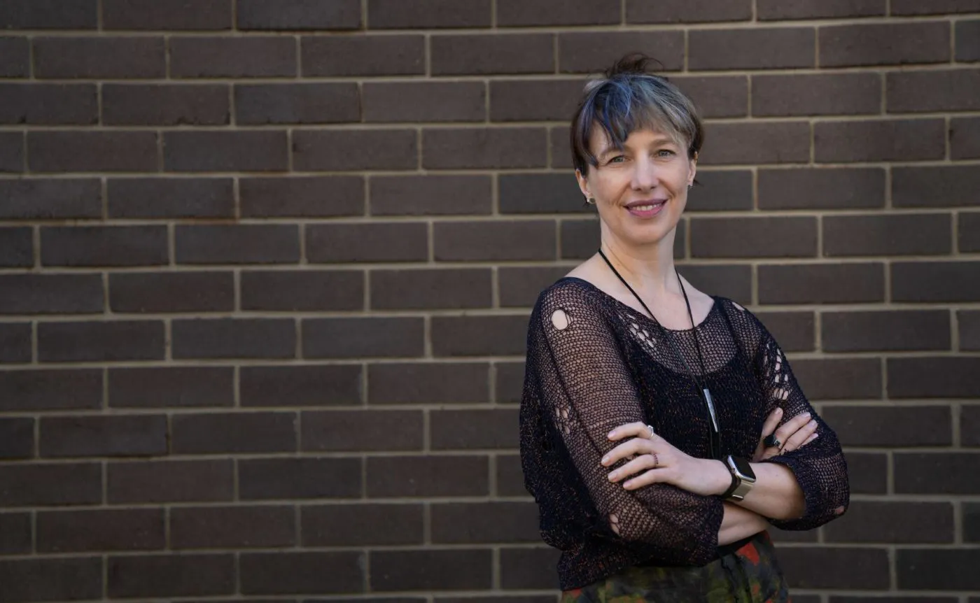Professor Hilary Bambrick has worked in the climate health space for over 25 years.Photo: Tracey Nearmy/ANU Portrait of a woman