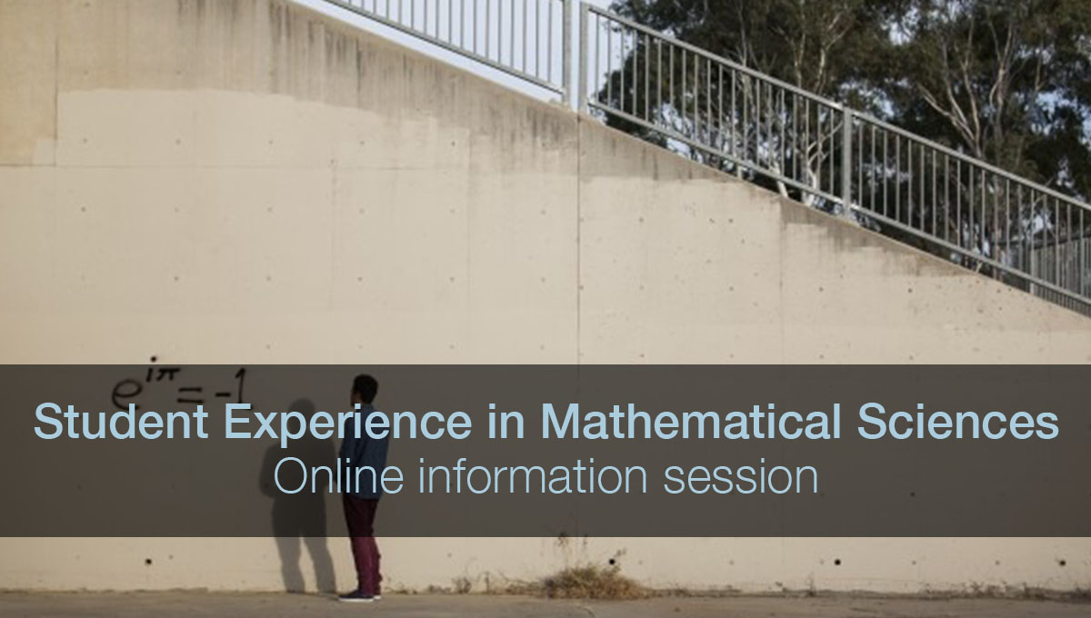 Preview image for the video "Mathematical Sciences Student Experience Webinar".