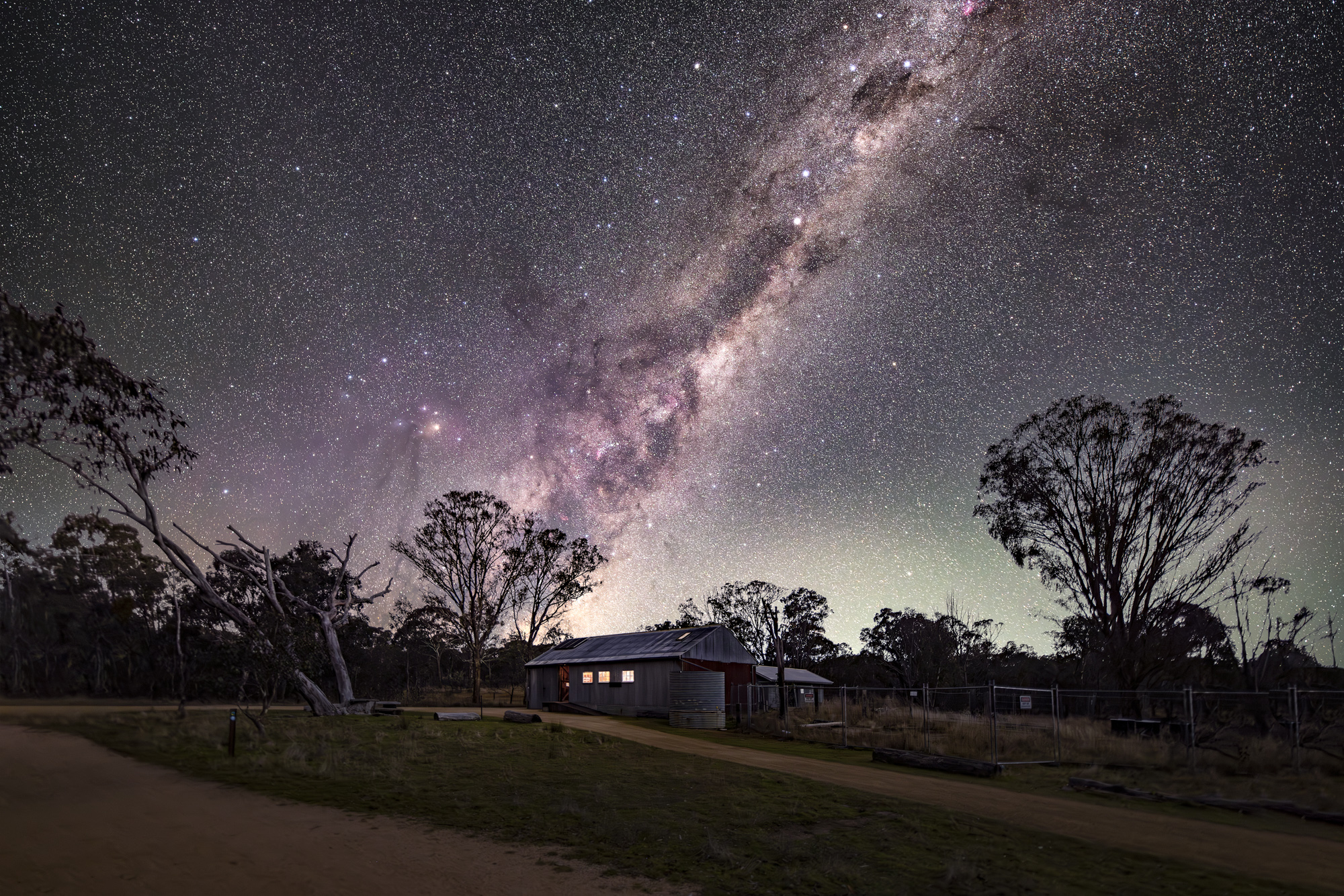 Photo: Ari Rex, supplied Dark Emu above Mulligans Flat