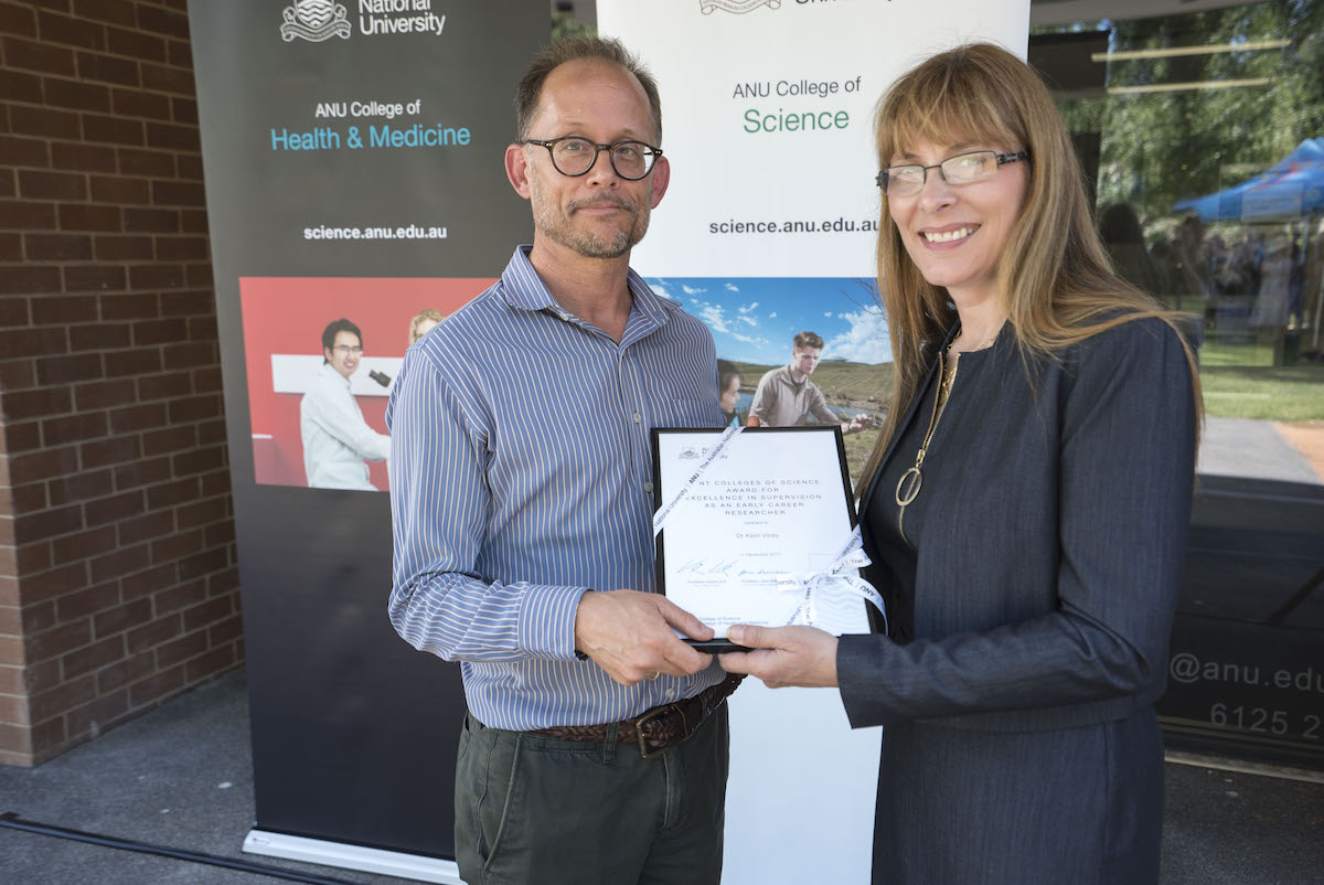 Award for Excellence in Supervision - Dr Kerri Viney