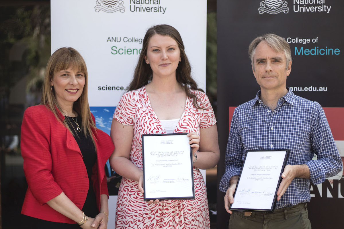 Award for Teaching Excellence - Andrew Berry and Dr Caroline Eakin