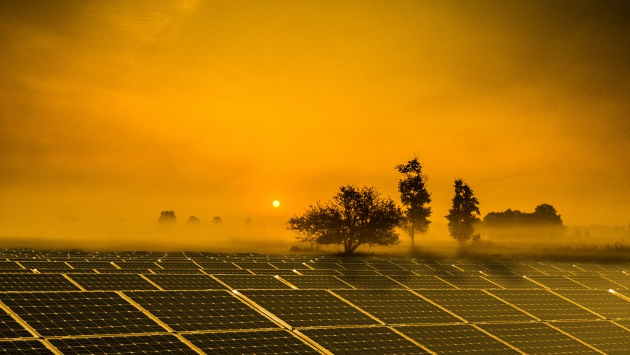 Photo: Magic K/Pexels Solar panels at dusk