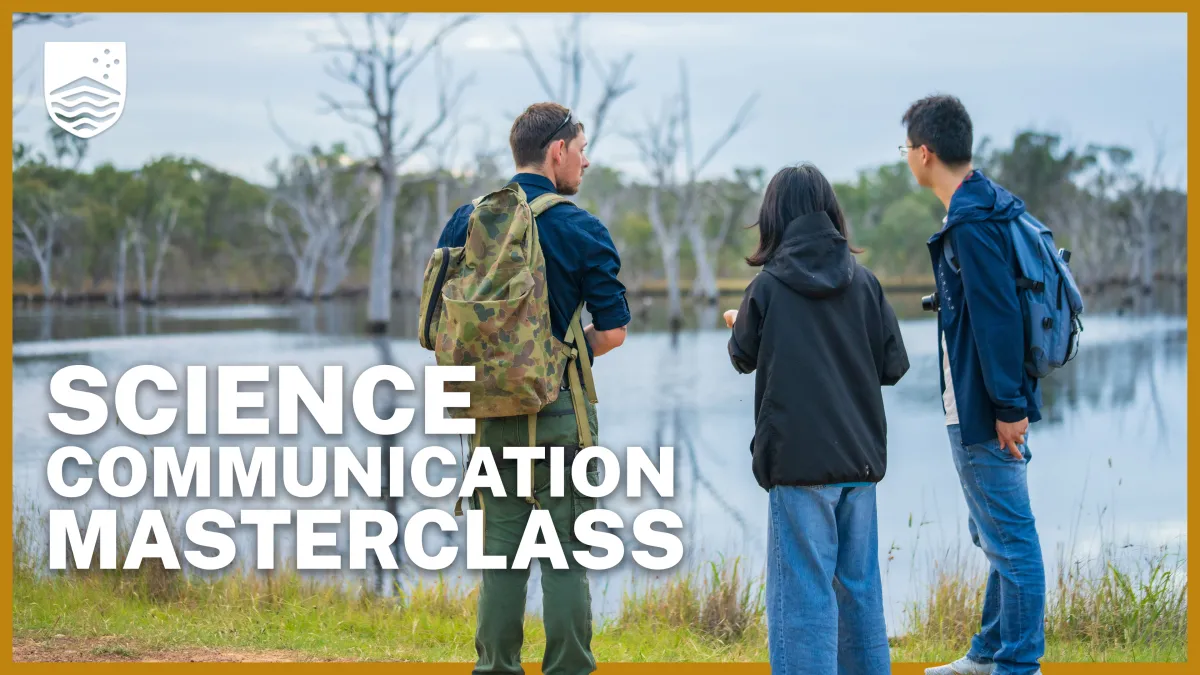 Preview image for the video "Explore ideas at the frontier of science communication at ANU".