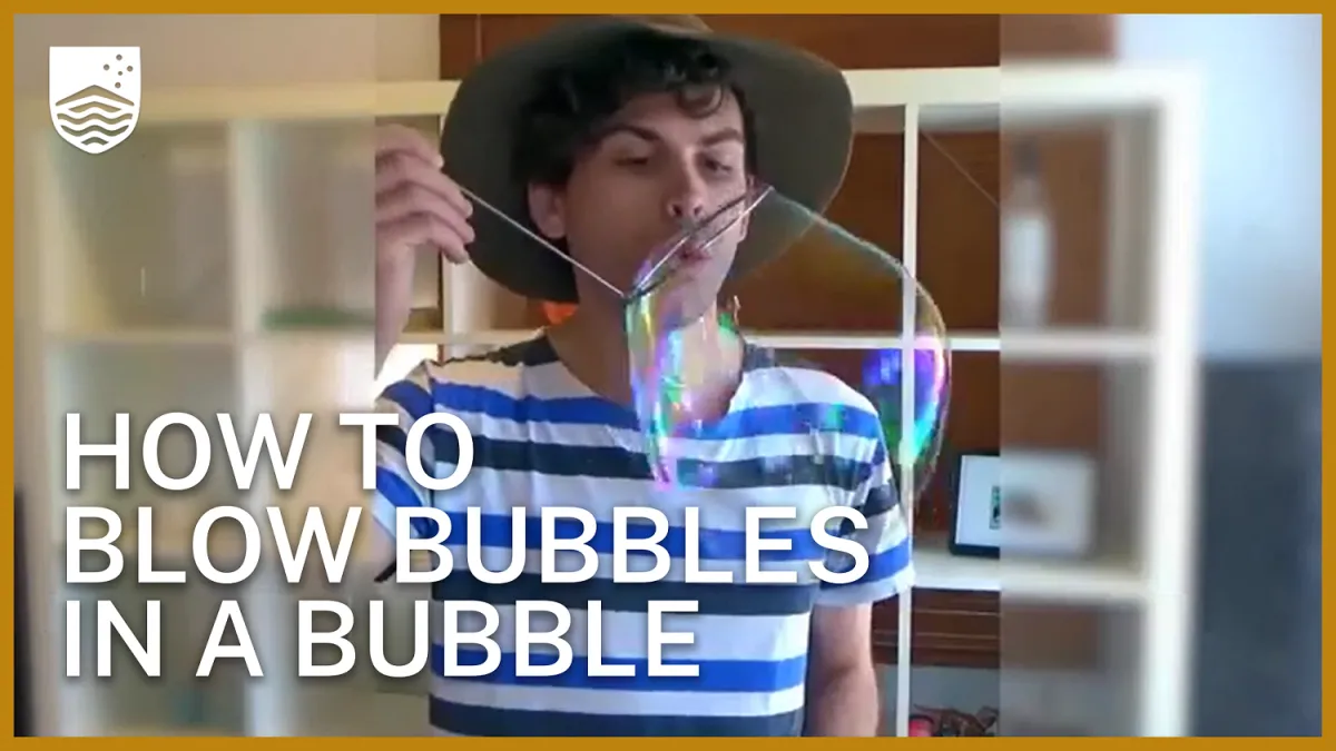 Preview image for the video "How to Blow Bubbles in a Bubble".
