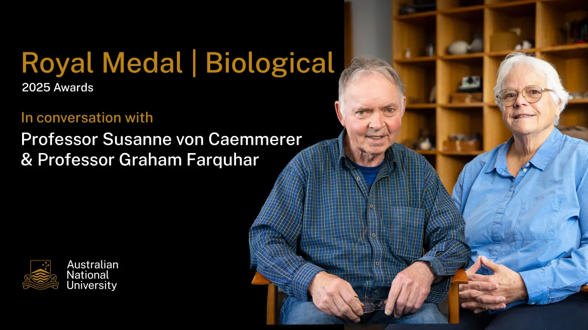 Preview image for the video "Graham Farquhar &amp; Susanne von Caemmerer | Royal Medal (Biological Sciences) 2025".