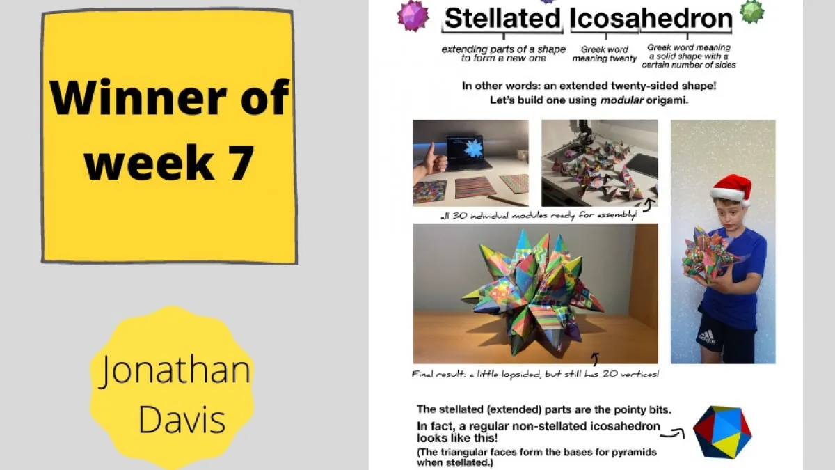 STEM challenges - week 7