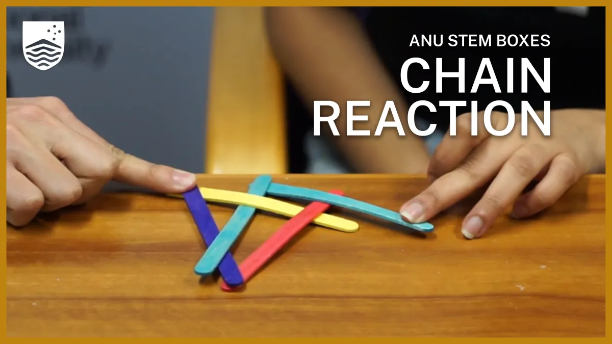 Preview image for the video "Chain reaction | ANU STEM Boxes".