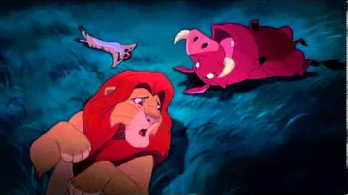 Preview image for the video "The Lion King - Simba, Timon and Pumbaa Talk -".