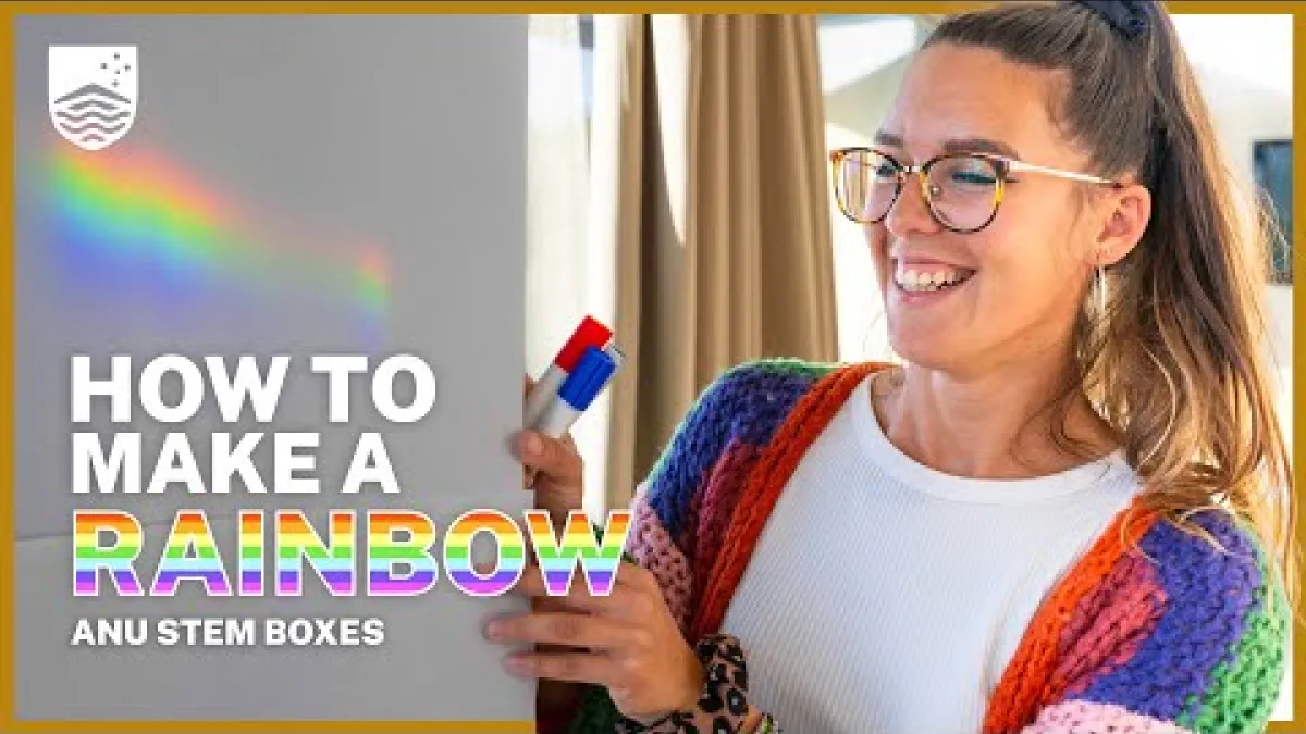 Preview image for the video "How to make a rainbow".
