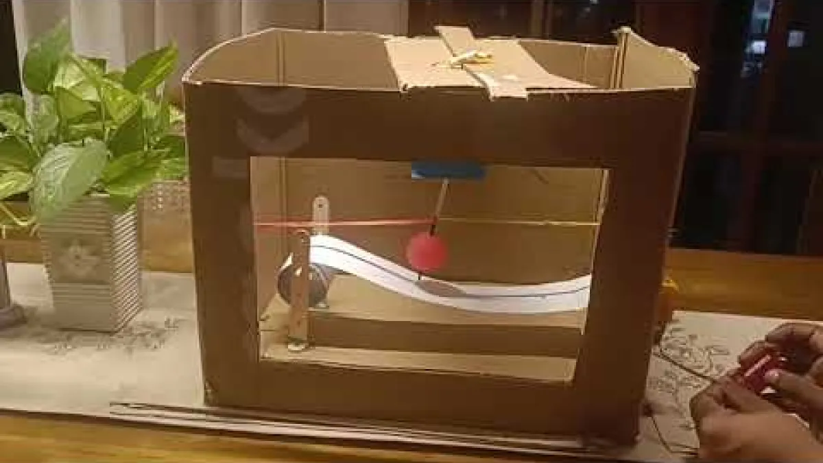 Preview image for the video "Ryan Biju ANU STEM 2025 challenge #2 Seismograph".