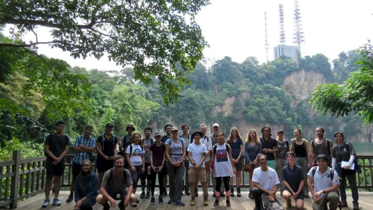 Alexandra Catling on the ANU Singapore field trip