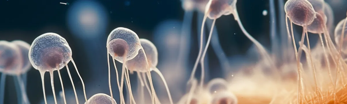 AI-generated image of eukaryotes