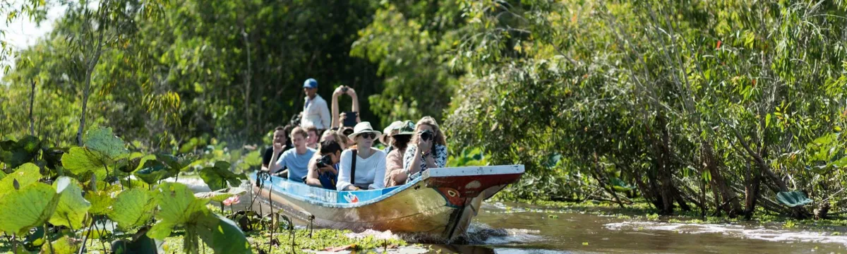ANU students during a field trip in Vietnam