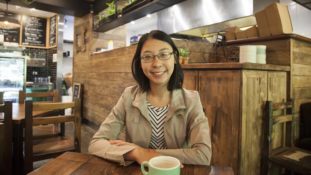 Betty Xiong - New Columbo Plan 2018 scholarship recipient