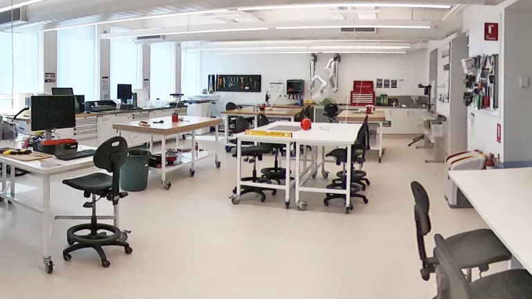 Inside view of the ANU MakerSpace room