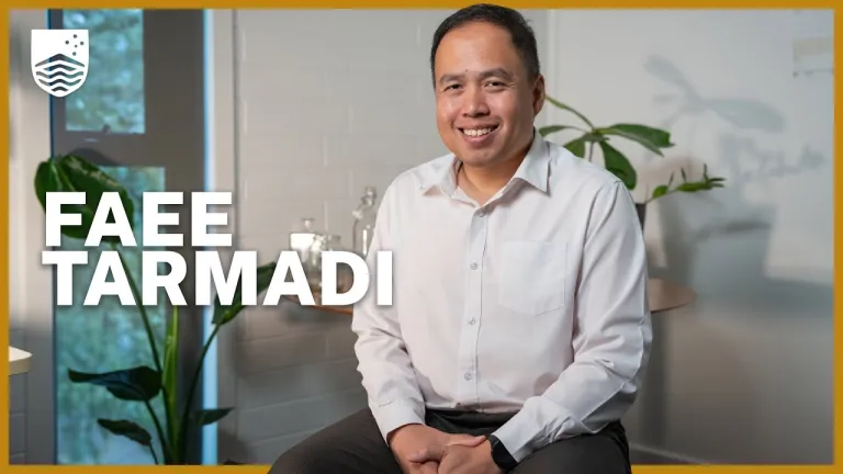 Preview image for the video "Talking mental health with Faee Tarmadi".