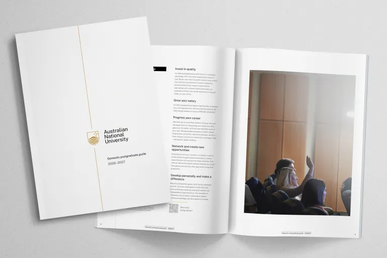 Cover spread domestic postgraduate guide
