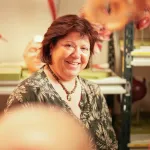 Associate Professor Krisztina Valter in the anatomy lab at the ANU School of Medicine and Psychology