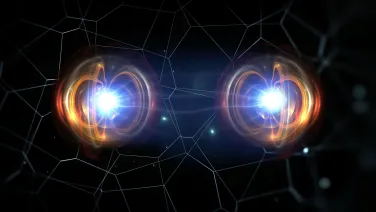 Illustration of quantum entanglement