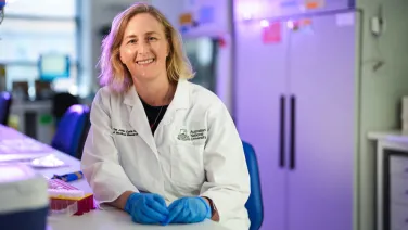 Dr Julia Ellyard. Photo: Tracey Nearmy/ANU