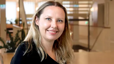 Professor Hanna Suominen is bringing together experts from across different disciplines for the Our Health in Our Hands project. Photo: Eric Byler/ANU