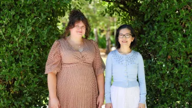 Dr Olivia Evans and Dr Junwen Chen.