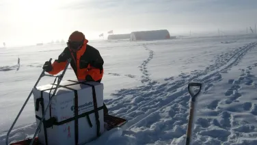 working in Antarctica